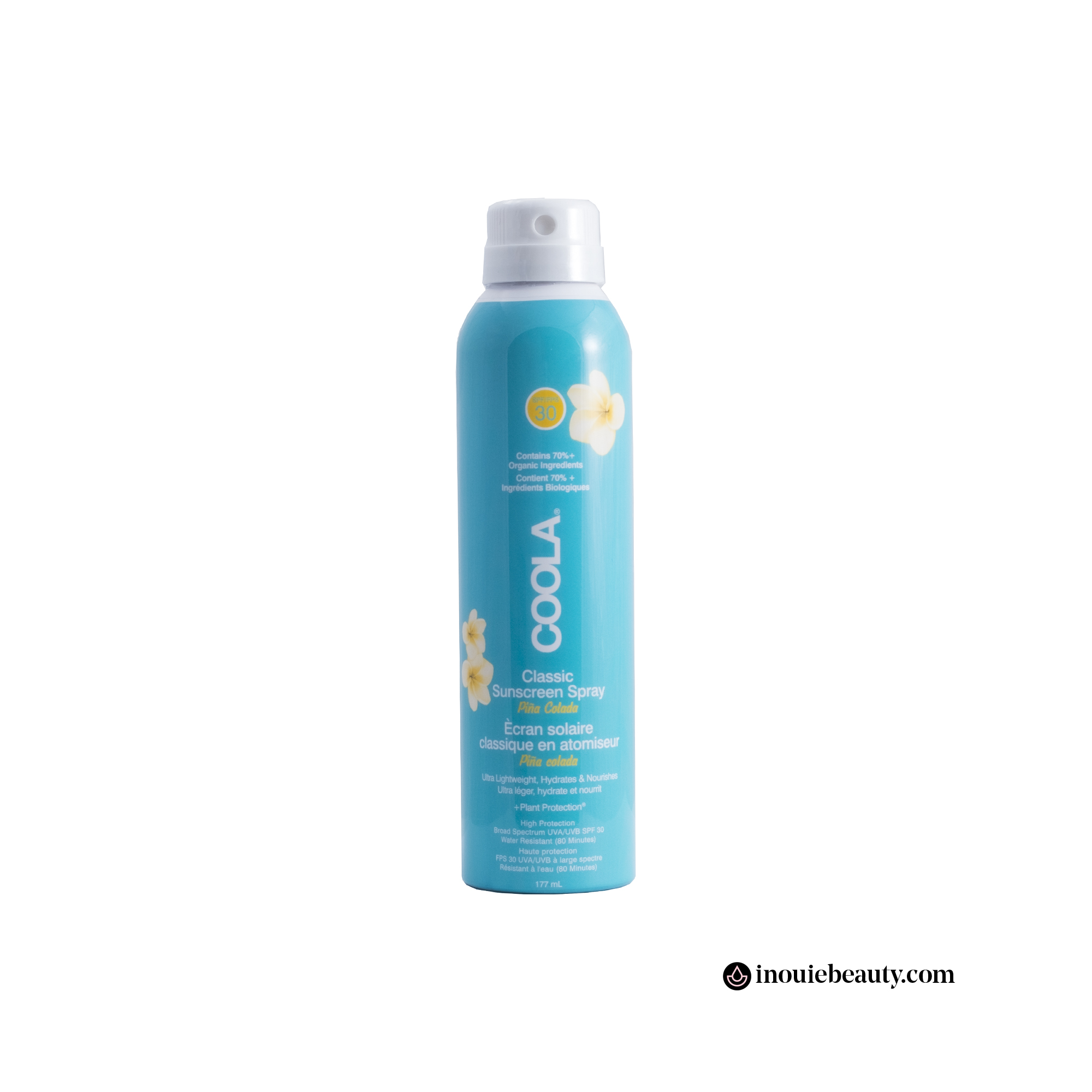 Coola Body Organic Sunscreen Spray SPF 30 - Piña Colada