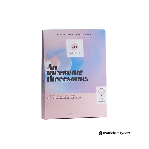 Milu 3 Sheet Mask Value Pack