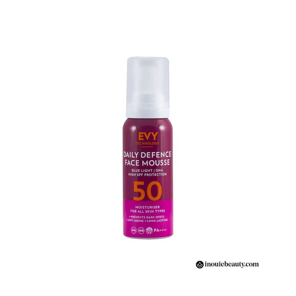 EVY Daily Defense Face Mousse SPF 50 1