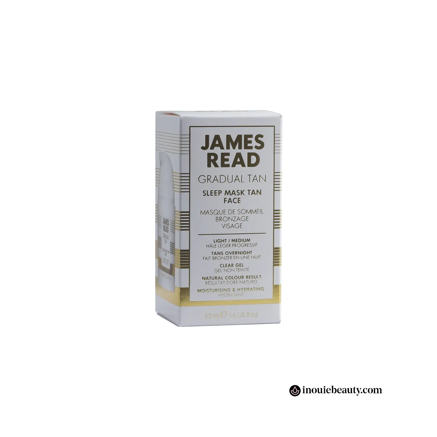 James Read Sleep Mask Tan Face 2