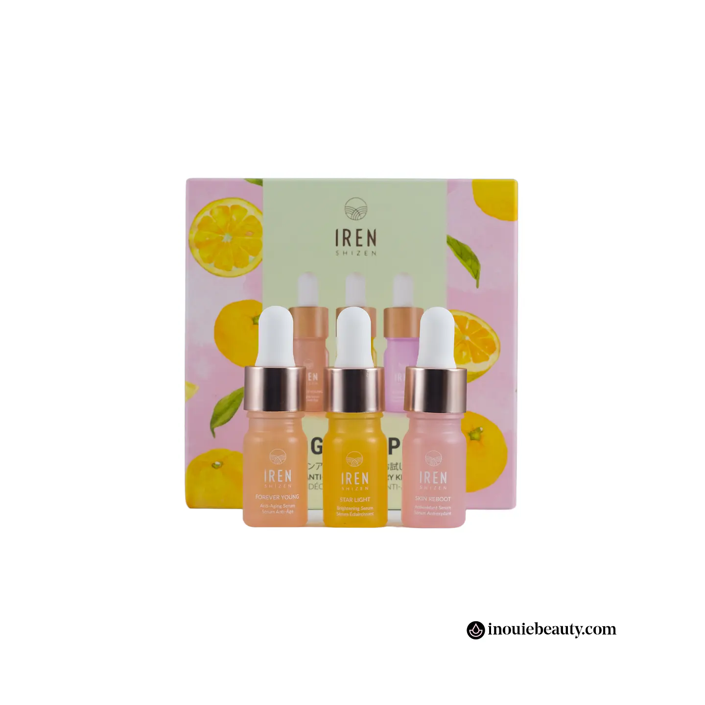 IRÉN Shizen Glow Up Anti-Aging Discovery Kit 1