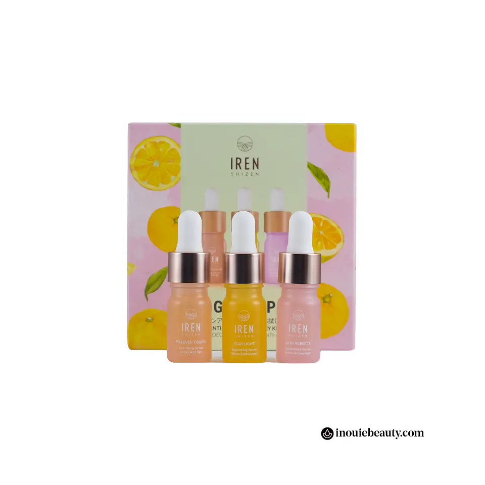 IRÉN Shizen Glow Up Anti-Aging Discovery Kit 1