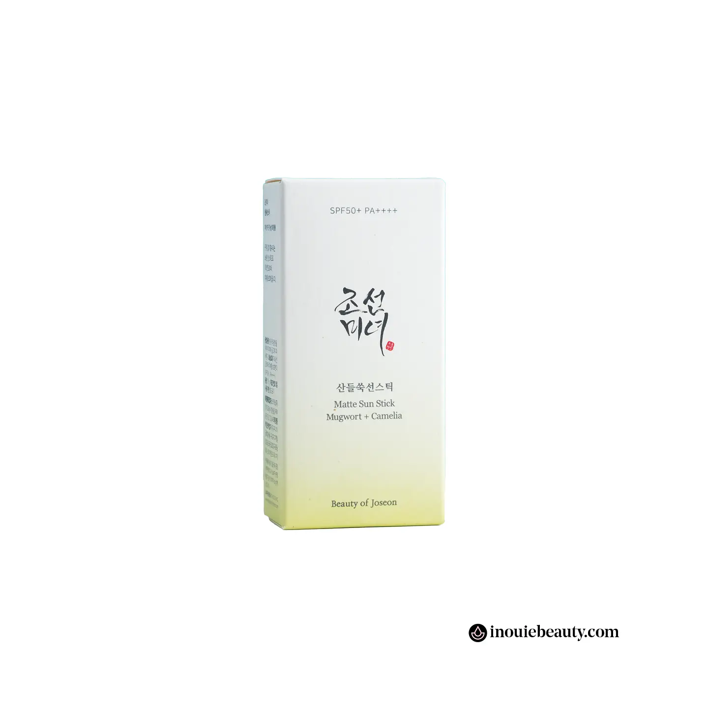 Beauty of Joseon Matte Sun Stick Mugwort Camelia SPF 50+ PA++++ 2