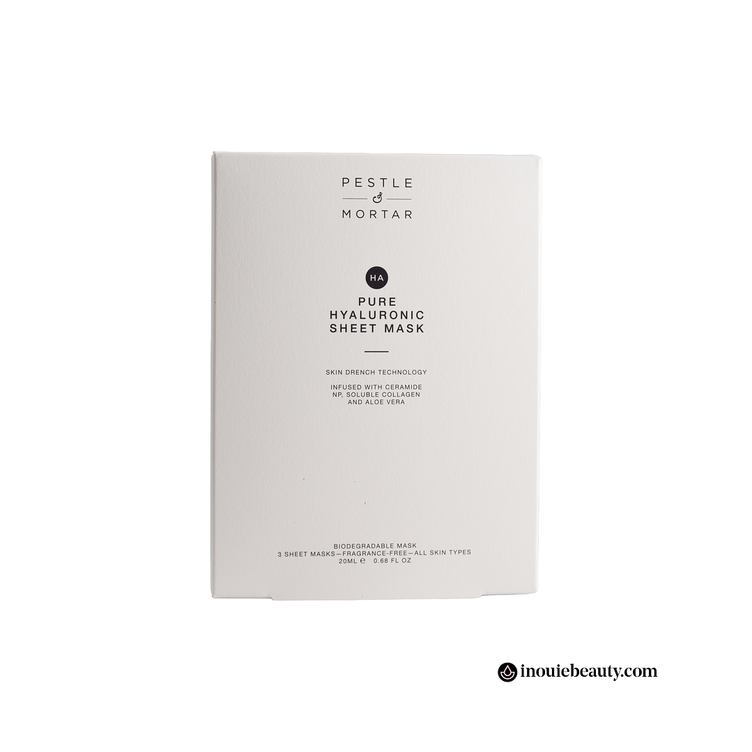 Pestle & Mortar Pure Hyaluronic Sheet Mask x3 1