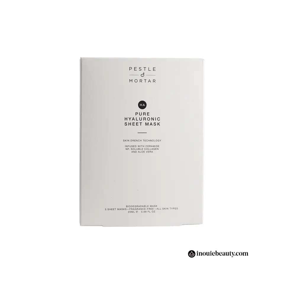 Pestle & Mortar Pure Hyaluronic Sheet Mask x3 1