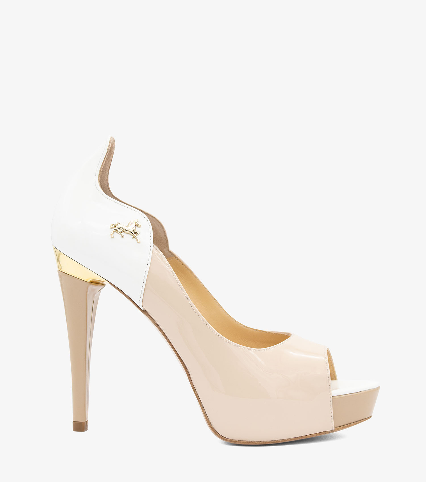 Sapato Alto Cavalinho Gold 1