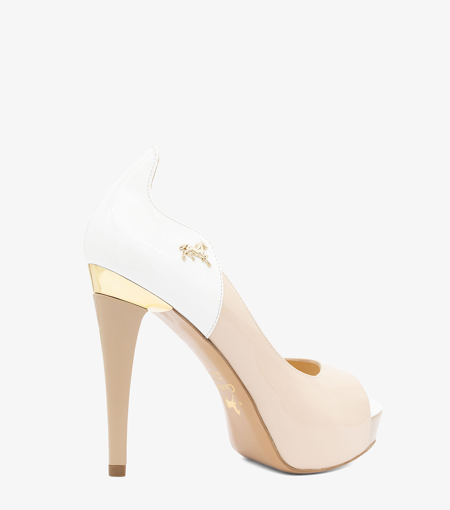 Sapato Alto Cavalinho Gold 5