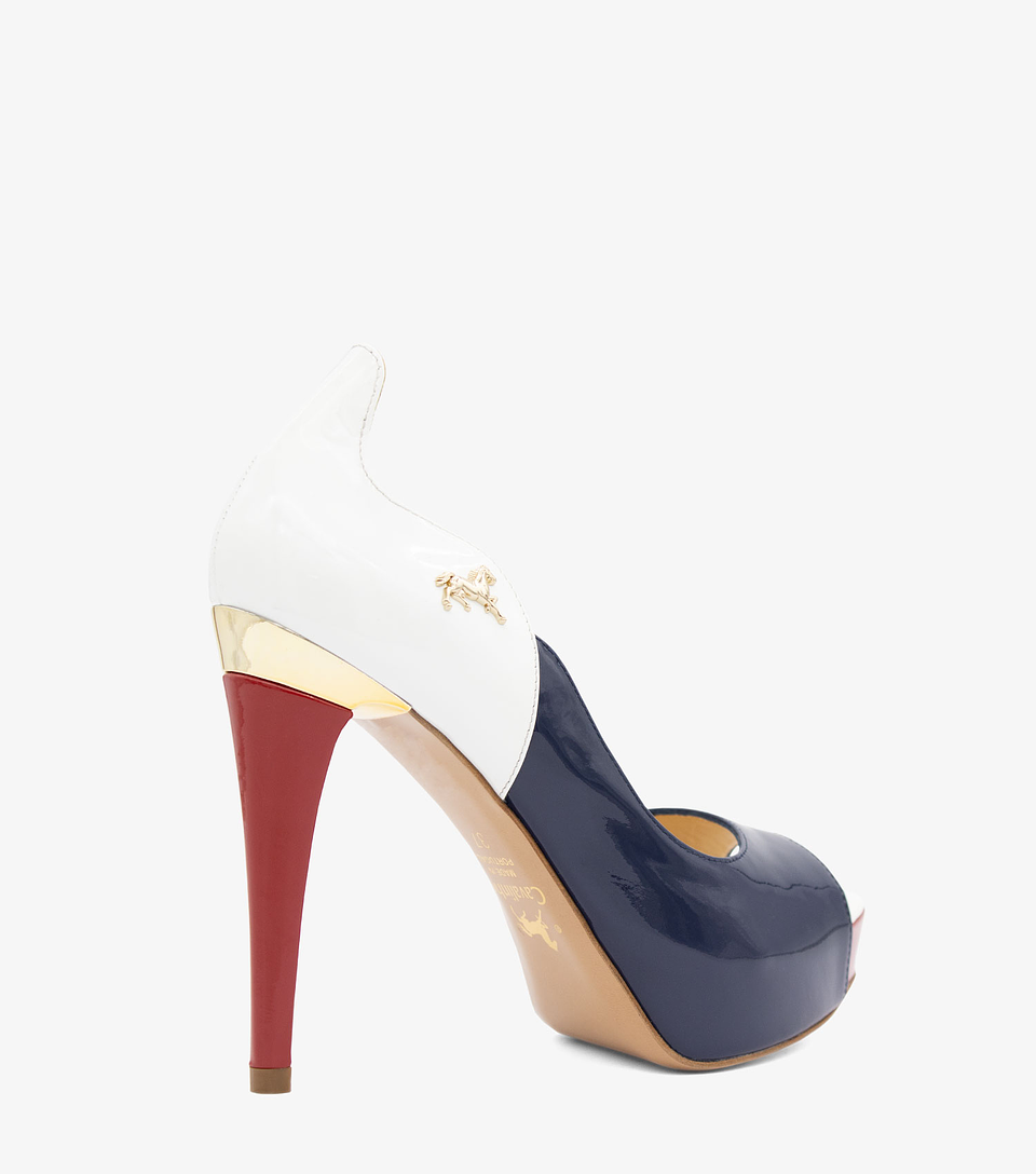 Sapato Alto Cavalinho Gold 5