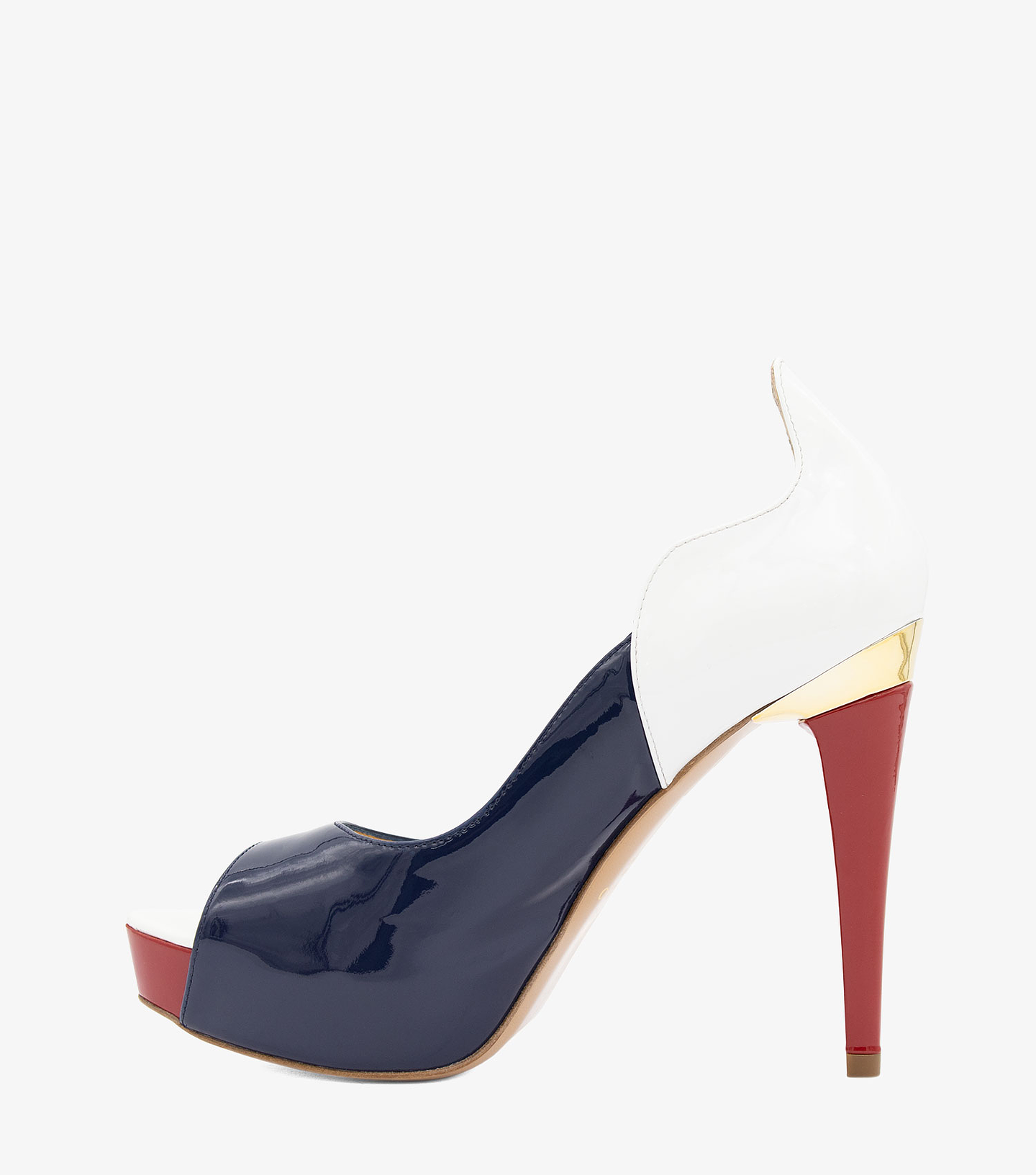 Sapato Alto Cavalinho Gold 6