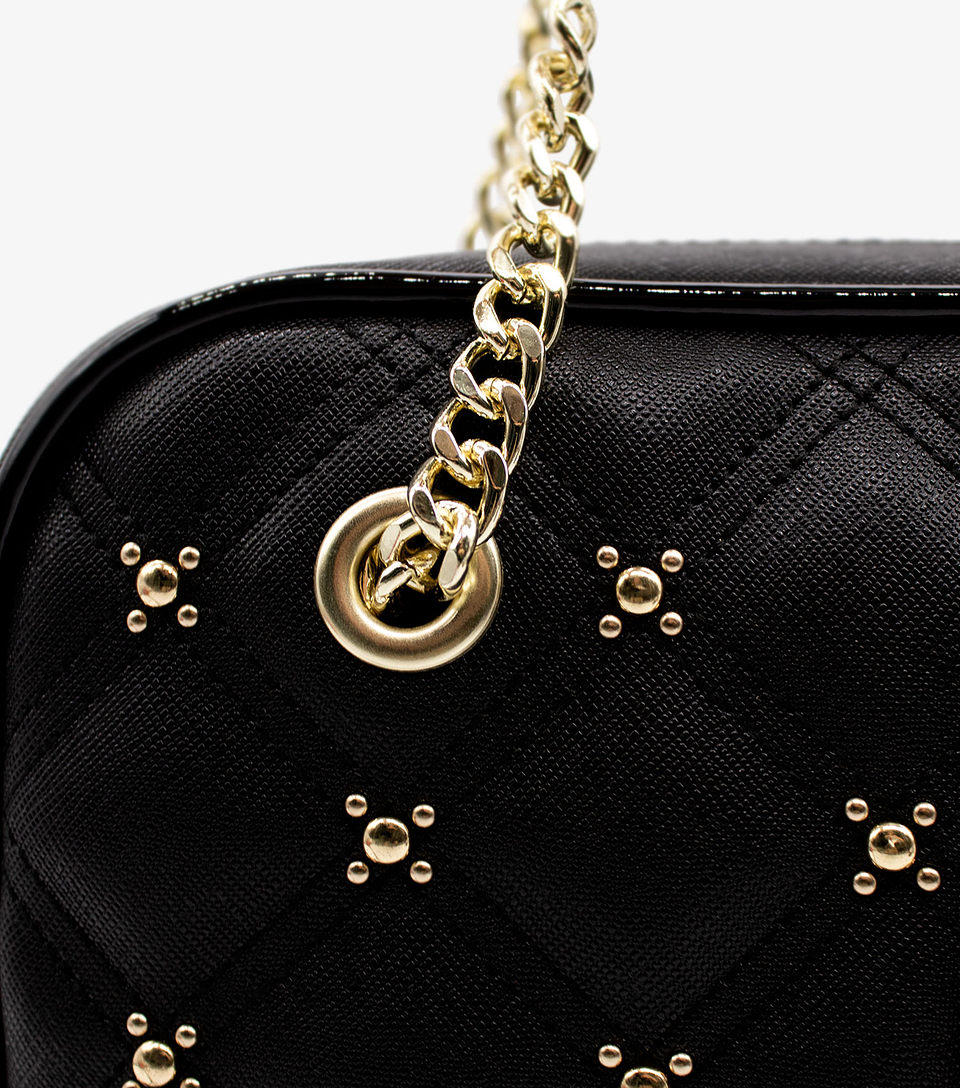 Bolsa Tiracolo Cavalinho Gold Snow 5