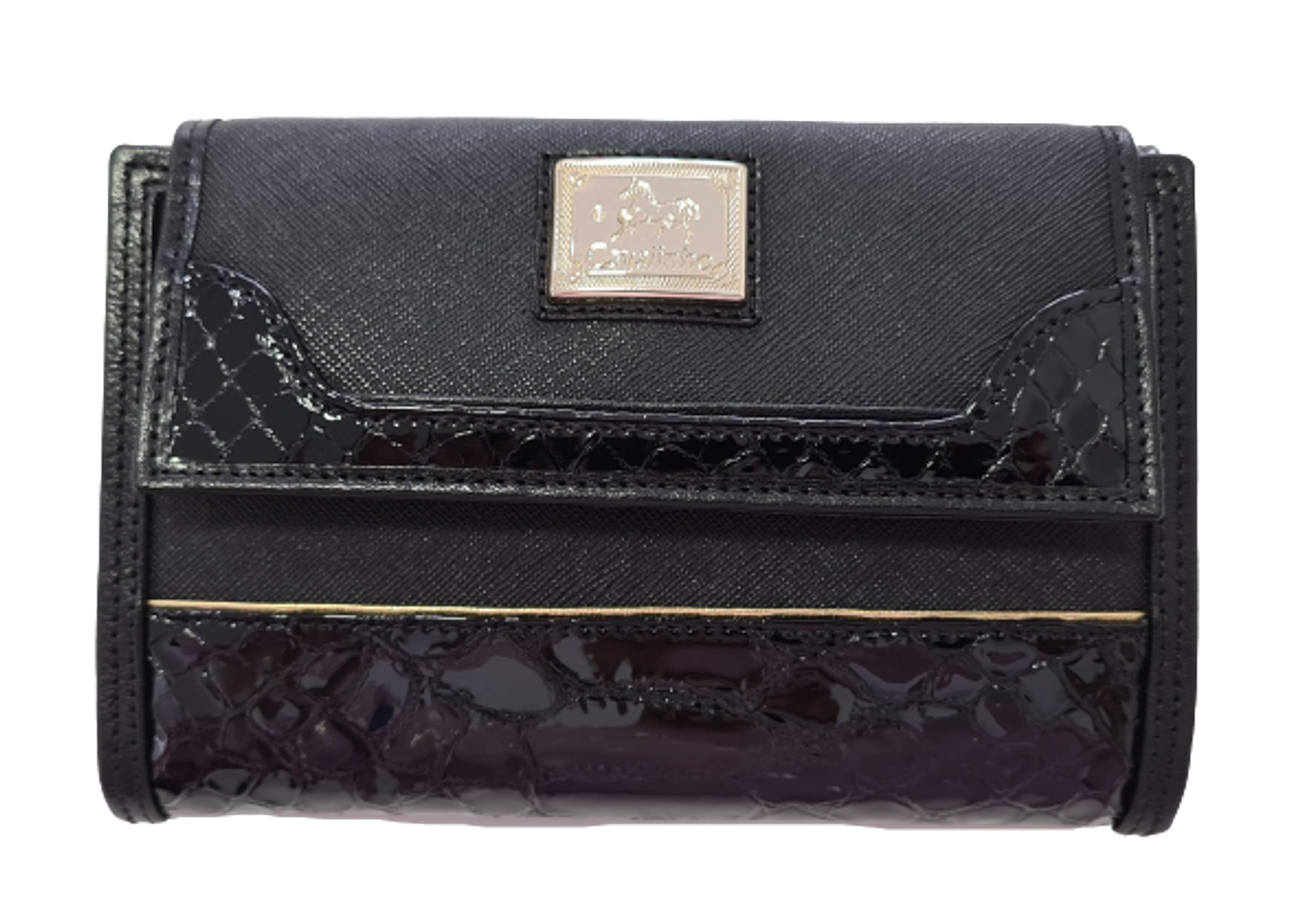 Carteira Cherry Blossom Black 1