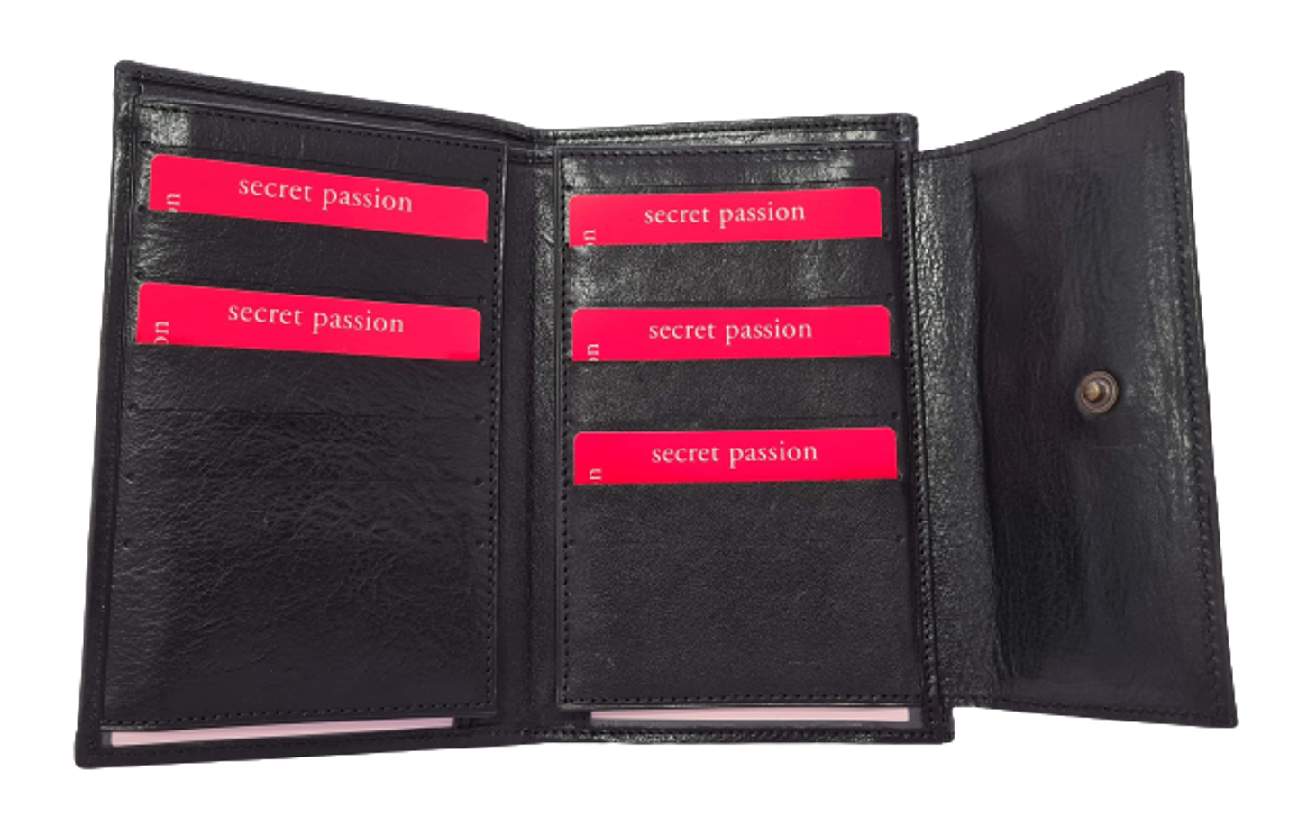 Carteira Cherry Blossom Black 2