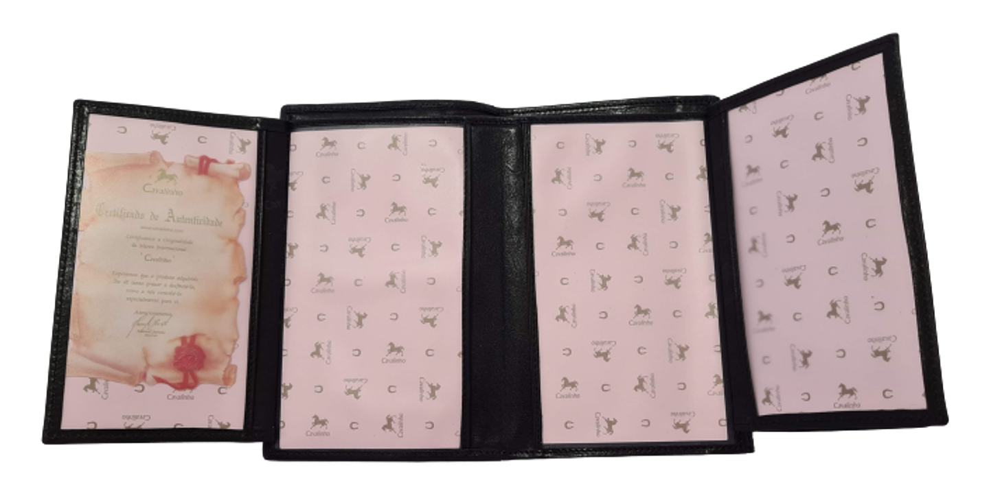 Carteira Cherry Blossom Black 3