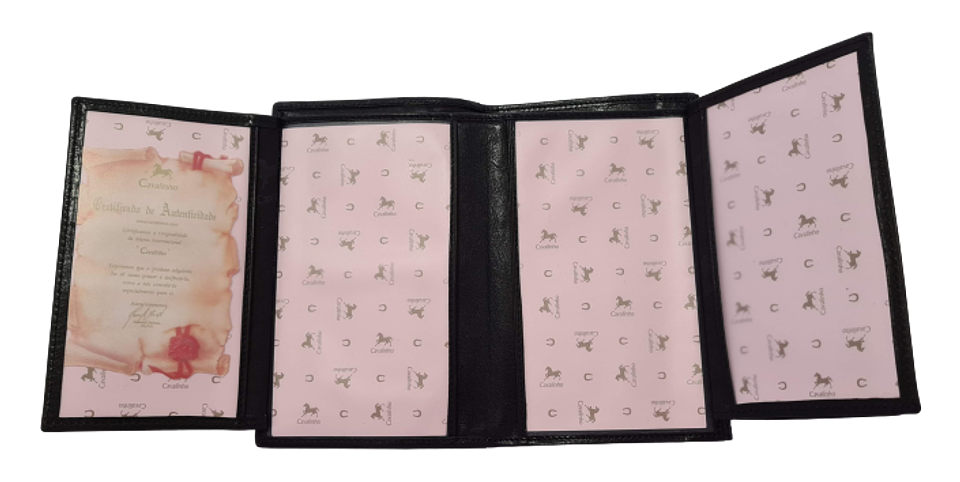 Carteira Cherry Blossom Black 3