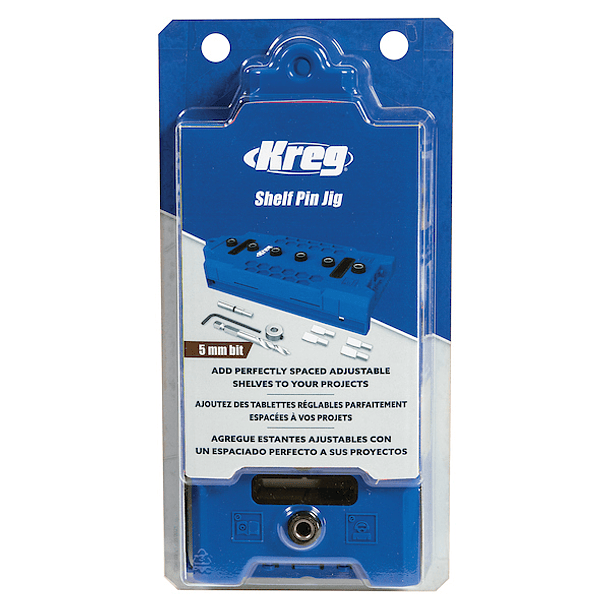 KREG® Shelf Pin Jig with 5mm Bit 19
