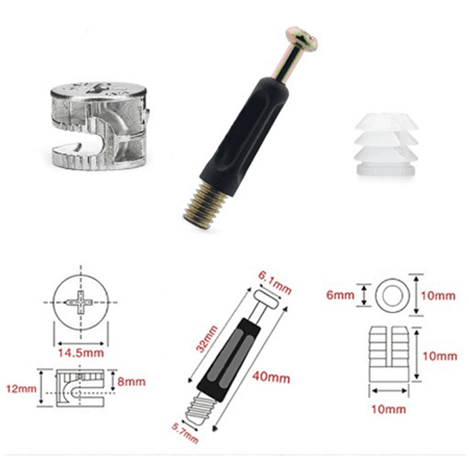 Instalador de MINIFIX y Uniones C/Taquetes 4