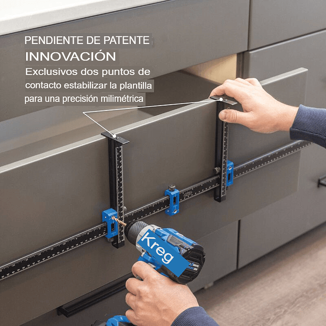 Cabinet Hardware Jig Pro XL 9