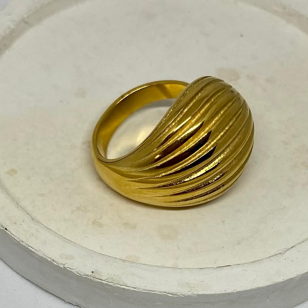 ANILLO GOTA TEXTURA 