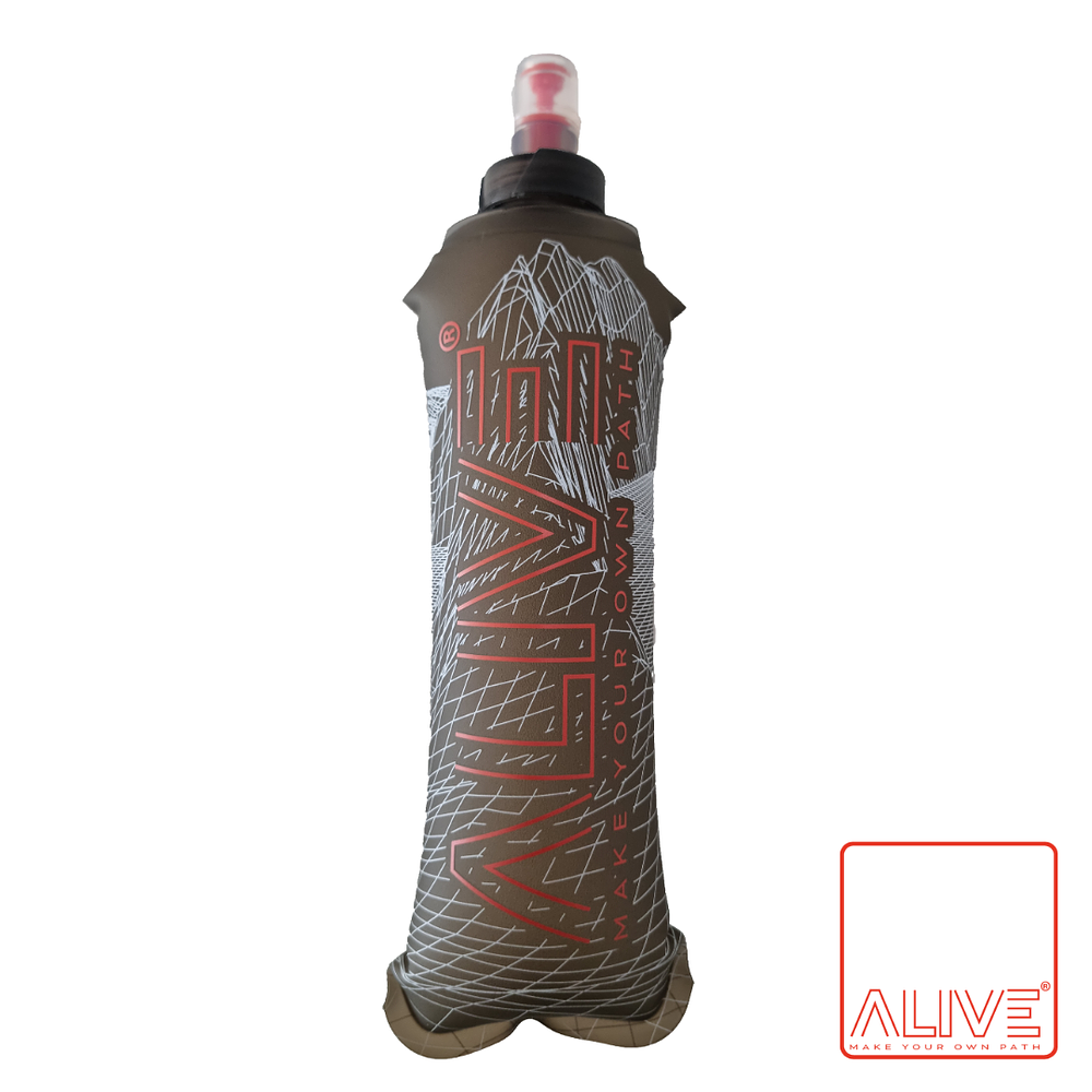 Soft Flask ALIVE Forth 500ml. Azul.