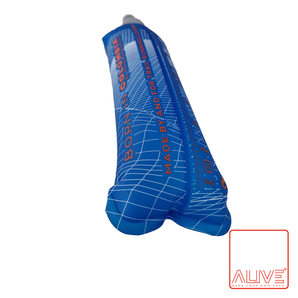 Soft Flask ALIVE Forth 500ml. Azul.