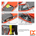 Chaleco de Hidratacion INOXTO Climber 5L. Azul.