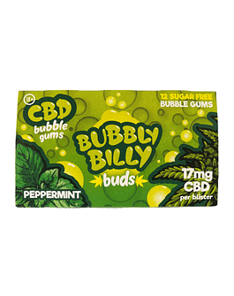 CBD Bubble Gums Peppermint - 17mg