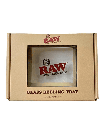 Bandeja de Vidro Glass Mini Raw