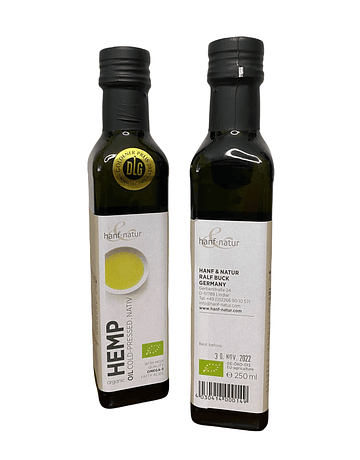 Hemp Cold Pressed Olive Oil (250ml)