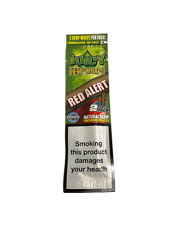  Blunt Juicy Hemp Wraps Red Alert - Strawbarry 2 un