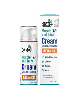 Creme de CBD para músculos e articulações - 50ml