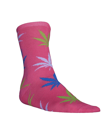 Cannabis Socks Unisex Pink 40cm 