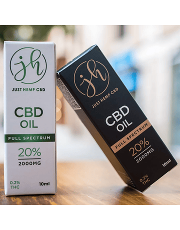 Just Hemp CBD Oil Full Spectrum 20% - 10ml