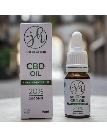 Just Hemp CBD Oil Full Spectrum 20% - 10ml