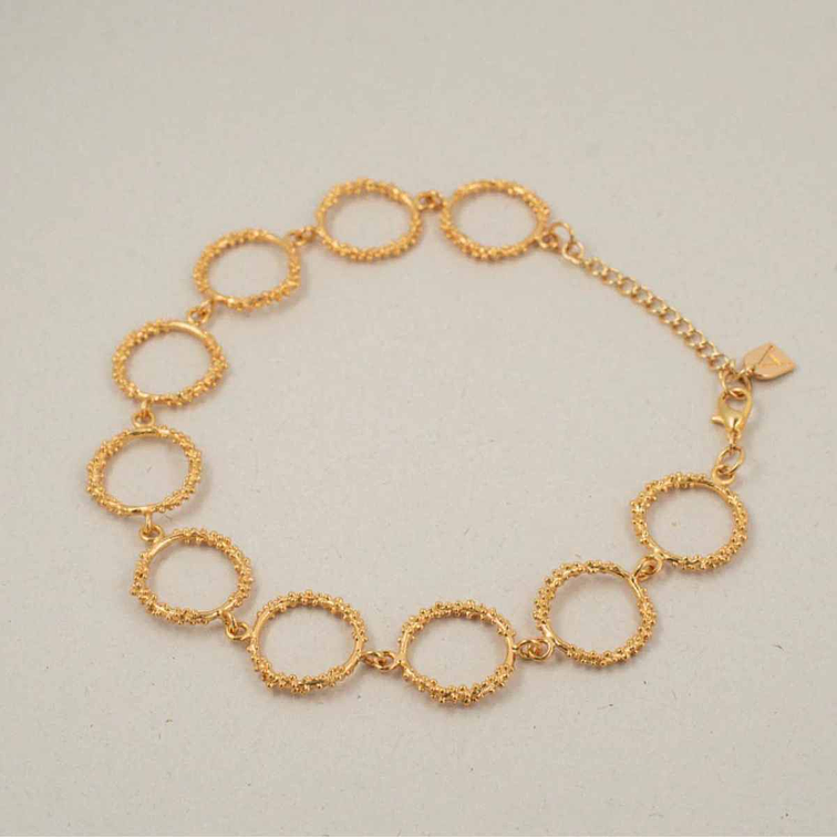 Choker Aros Deep Oro