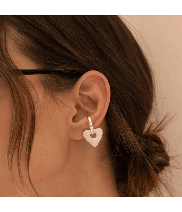 Earcuff 2 En 1 Maxi Corazón