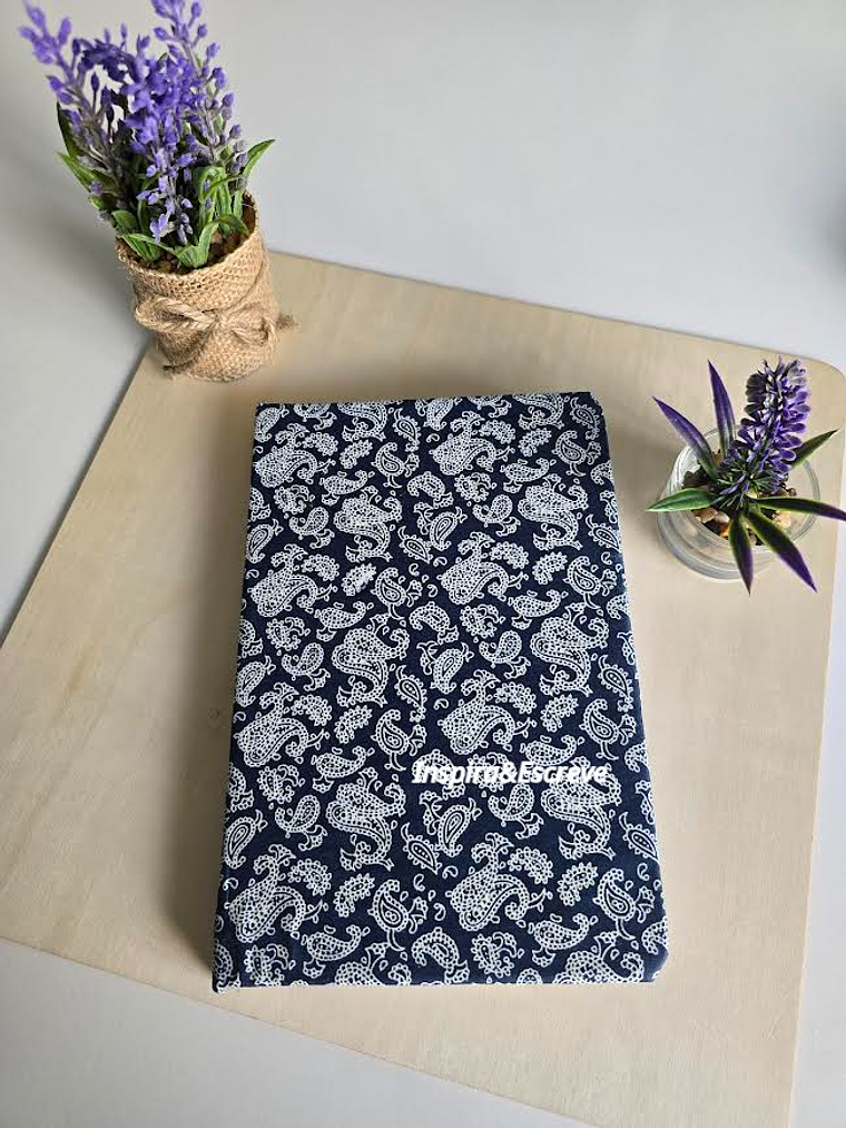 J Inspiração A5 Liso Abstrato Azul 1