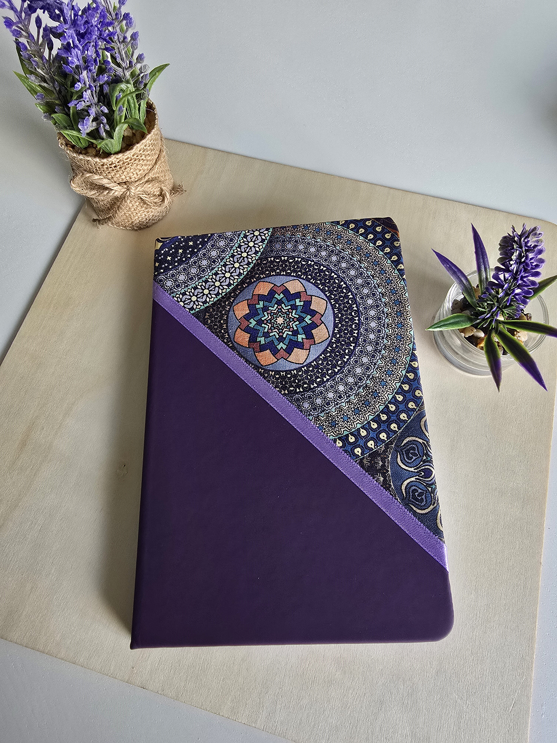 J Inspiração Roxo A5 Liso  1