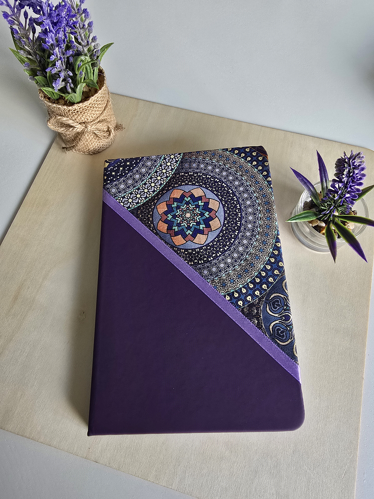 J Inspiração Roxo A5 Liso  1