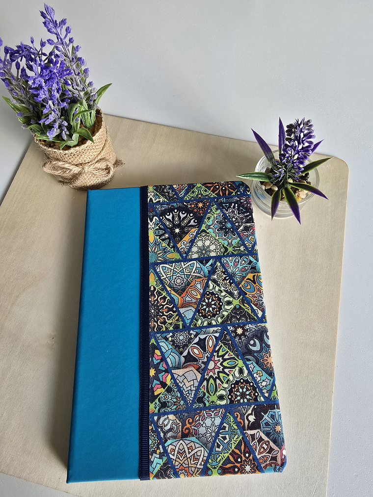 J Inspiração Azul Claro A5 Liso  1