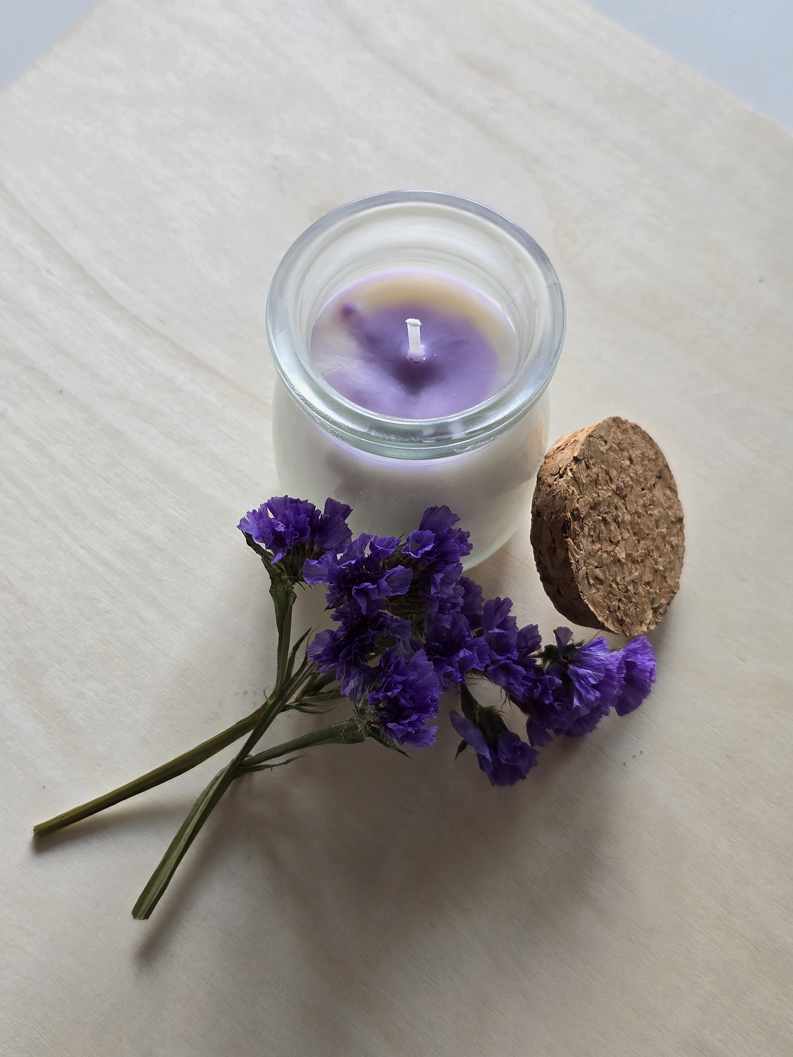 Vela de Lavanda com Cera de Soja  1