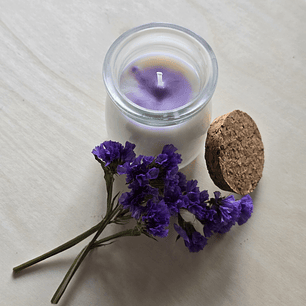 Vela de Lavanda com Cera de Soja 