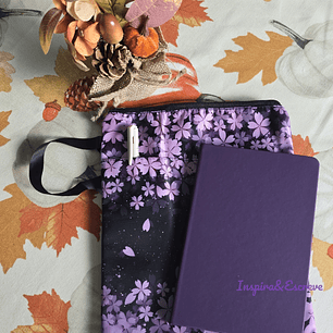 Conjunto Bolsa e Caderno de Escrita A4