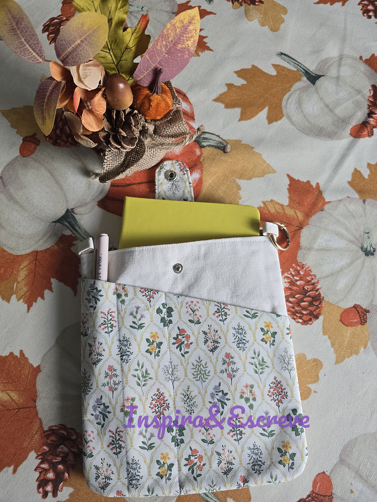  Conjunto Bolsa e Caderno de Escrita A5 3