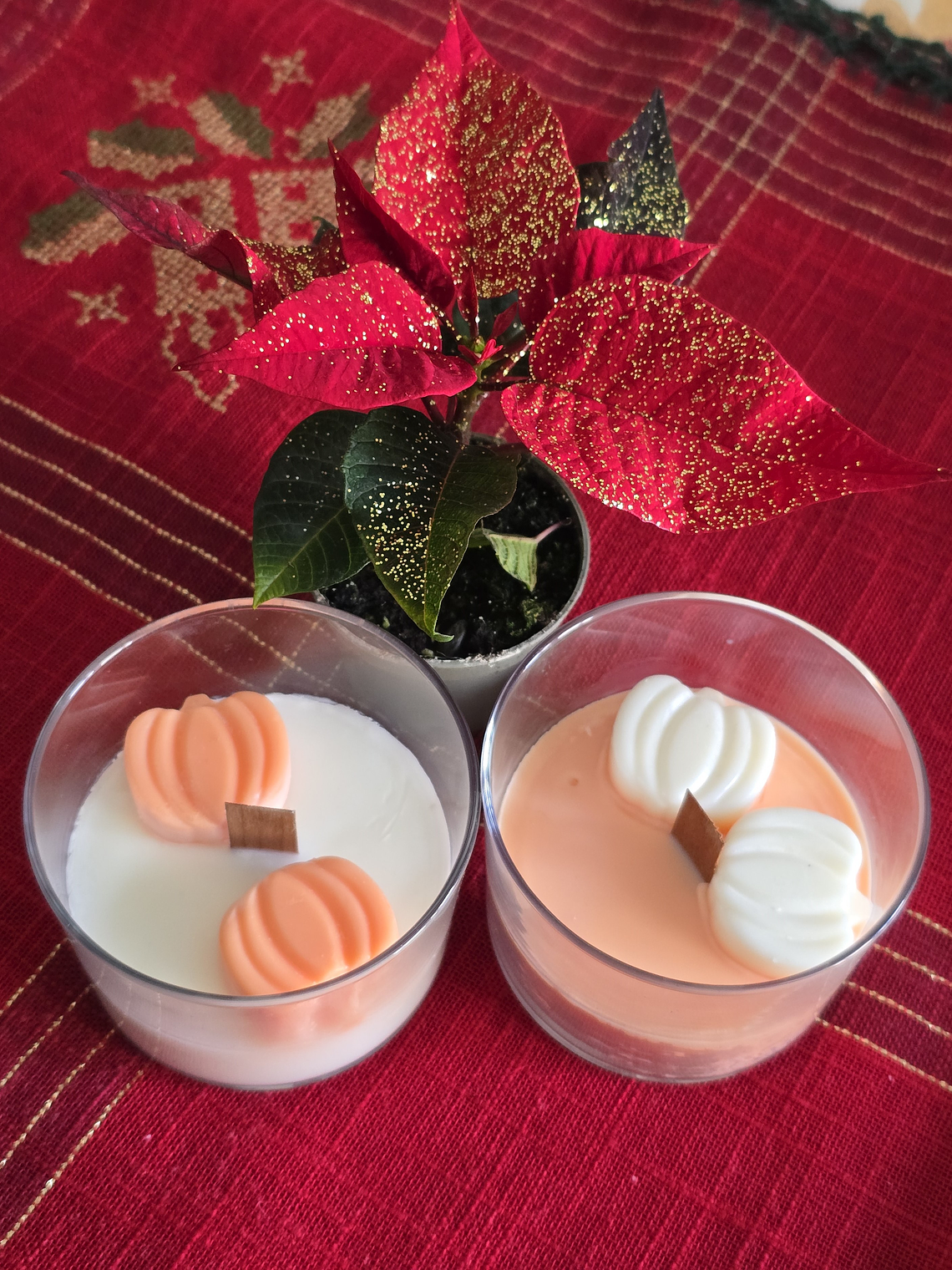 Conjunto Velas de Soja com Pavio de madeira Outono 1