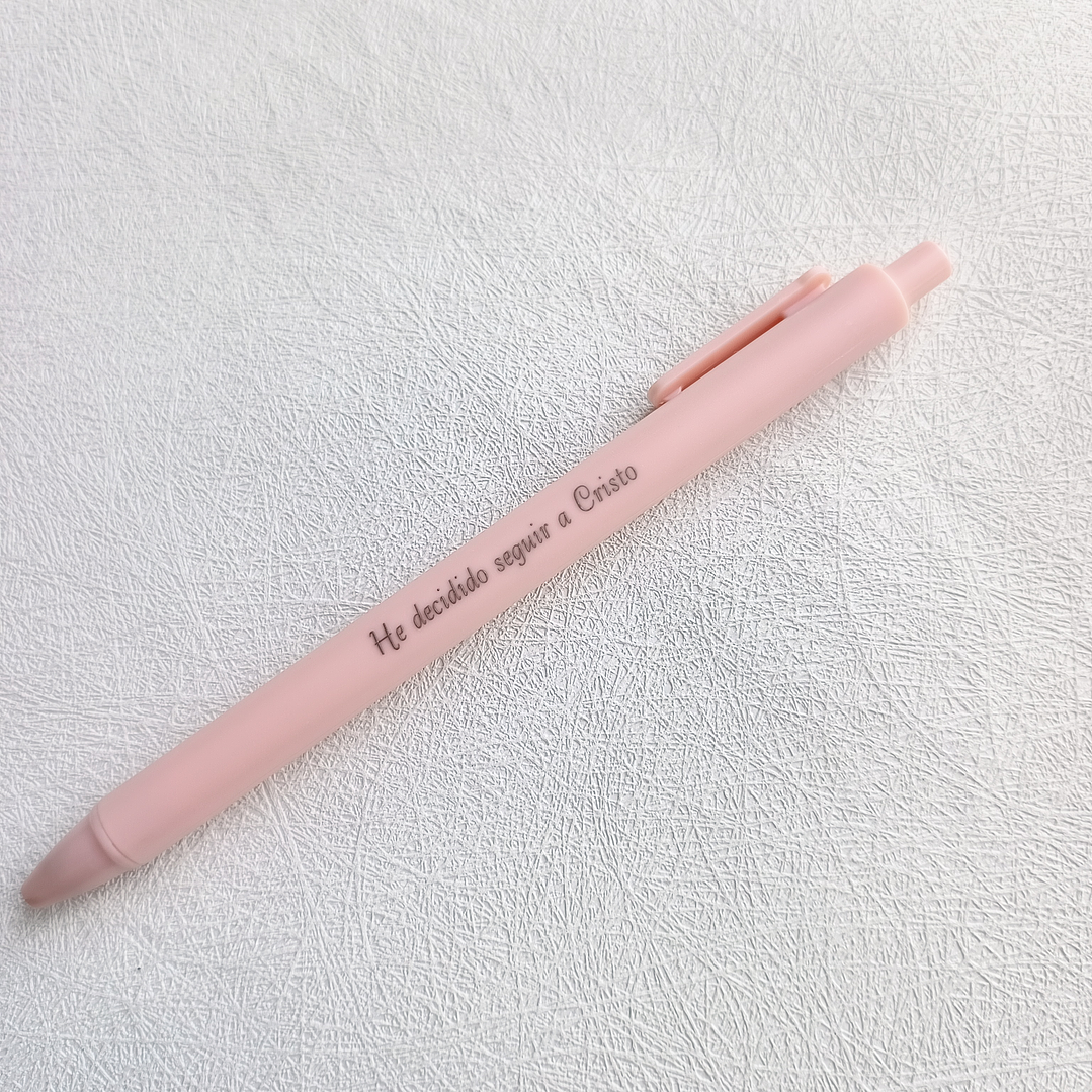 Lápiz “He decidido seguir a Cristo” 8