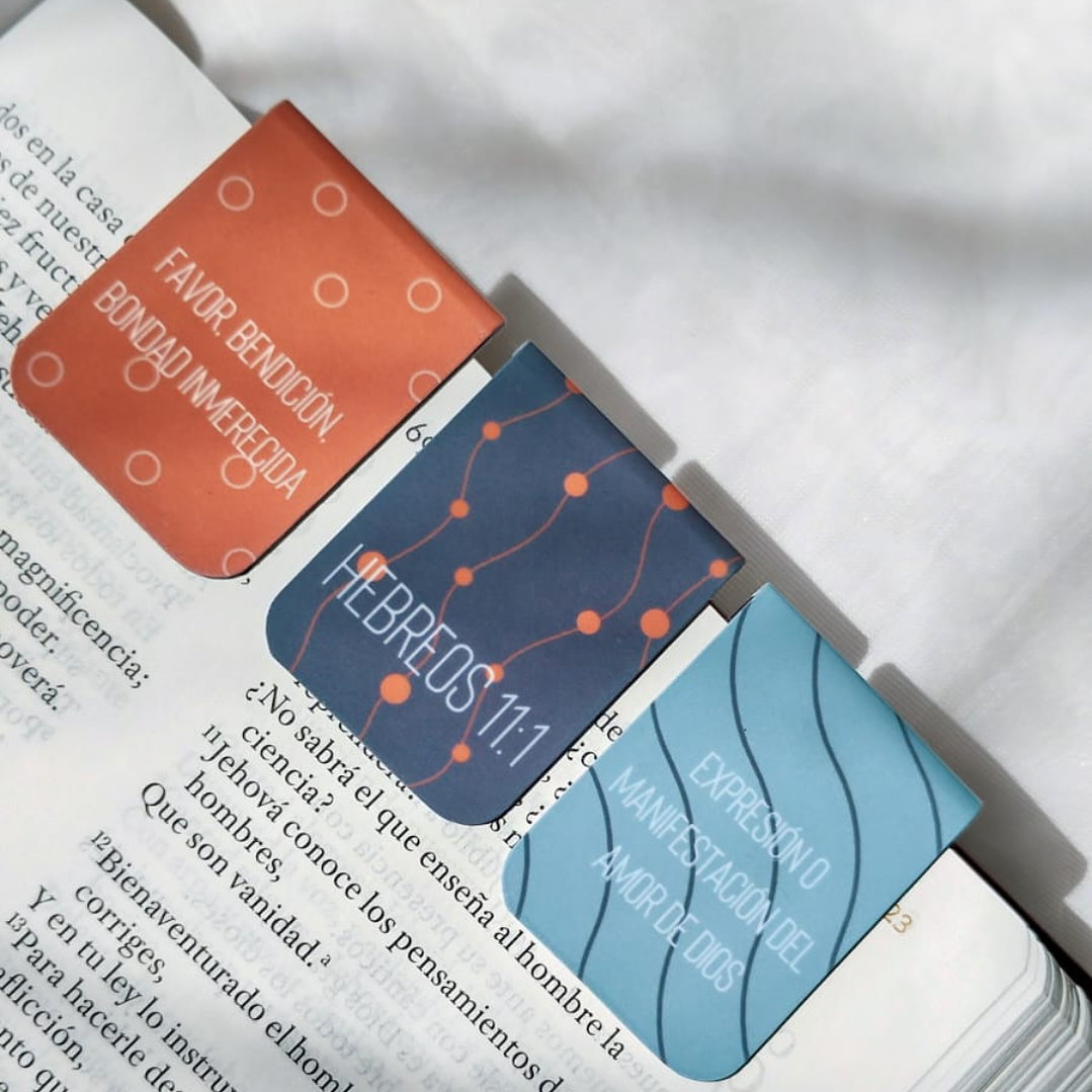 Marcapáginas con Imán – Set de 3 (Varones) 3