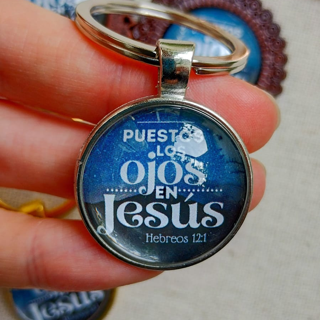Llavero con Base Metálica – Mensajes Bíblicos 6