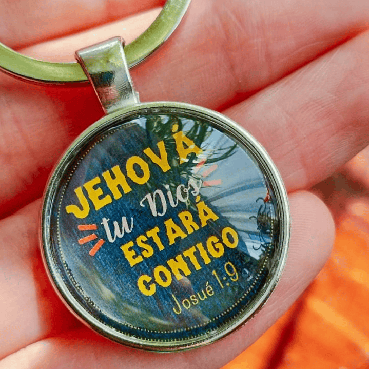 Llavero con Base Metálica – Mensajes Bíblicos 11