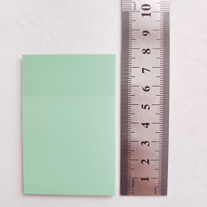 Notas Transparentes Pequeñas 4