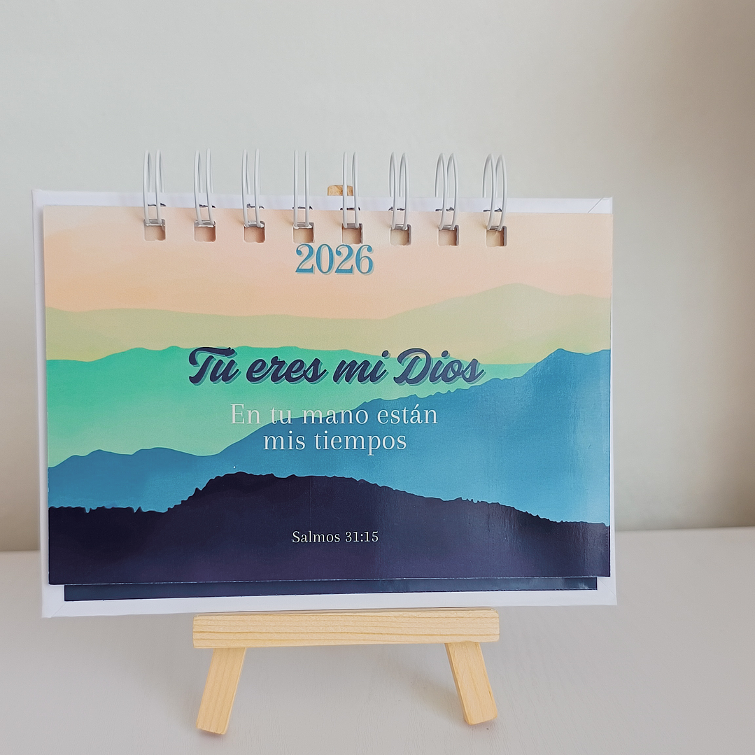 Calendario de Escritorio 2026 – “Tú eres mi Dios, en tus manos están mis tiempos” 11